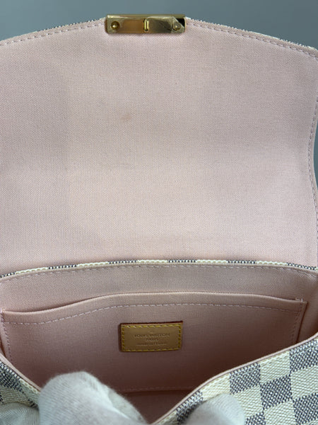 Louis Vuitton Croisette Damier Azur väska SV14931