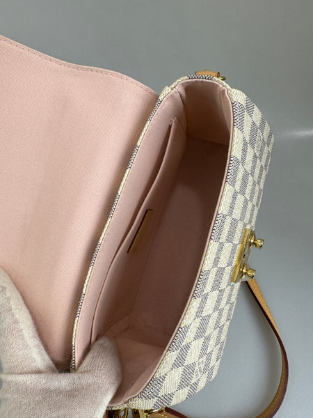 Louis Vuitton Croisette Damier Azur väska SV14931