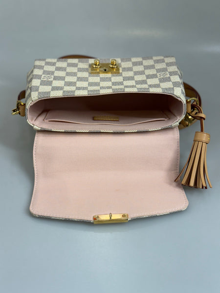 Louis Vuitton Croisette Damier Azur väska SV14931
