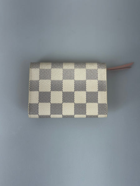 Louis Vuitton Rosalie Damier Azur plånbok SV14930