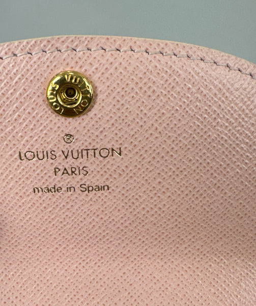 Louis Vuitton Rosalie Damier Azur plånbok SV14930