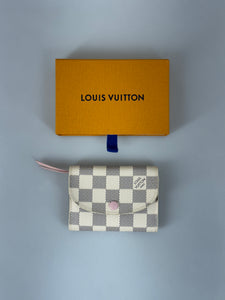 Louis Vuitton Rosalie Damier Azur plånbok SV14930