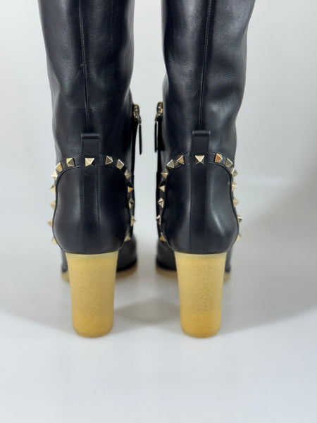 Valentino Rockstud stövlar 39 SV14967