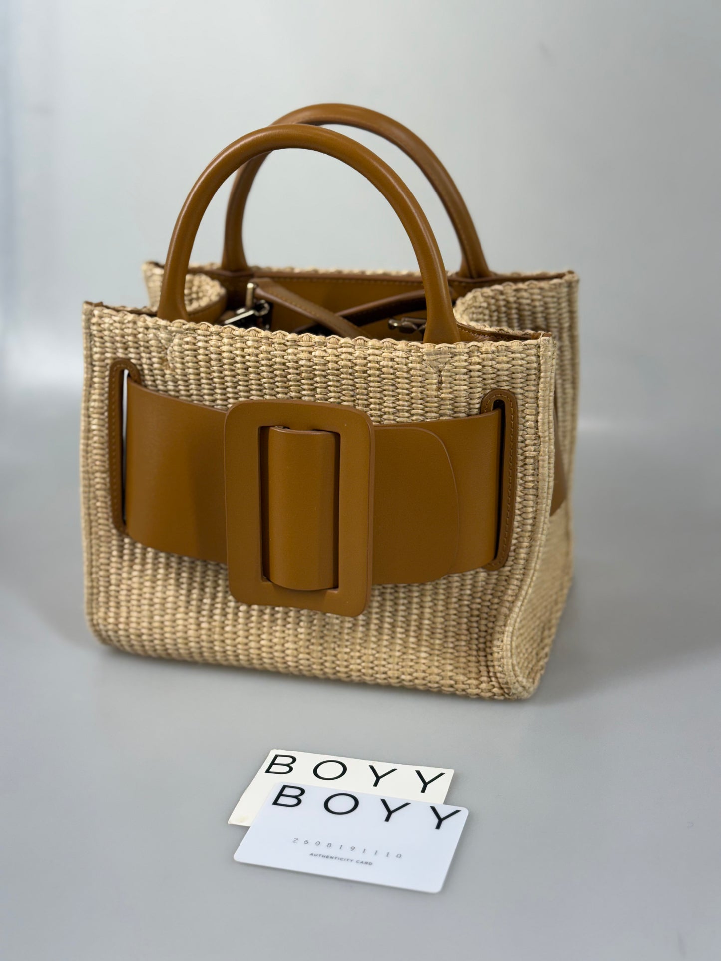Boyy Raffia Bobby väska SV15909