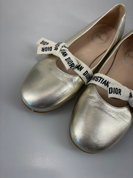Christian Dior ballerina skor 35 SV14591