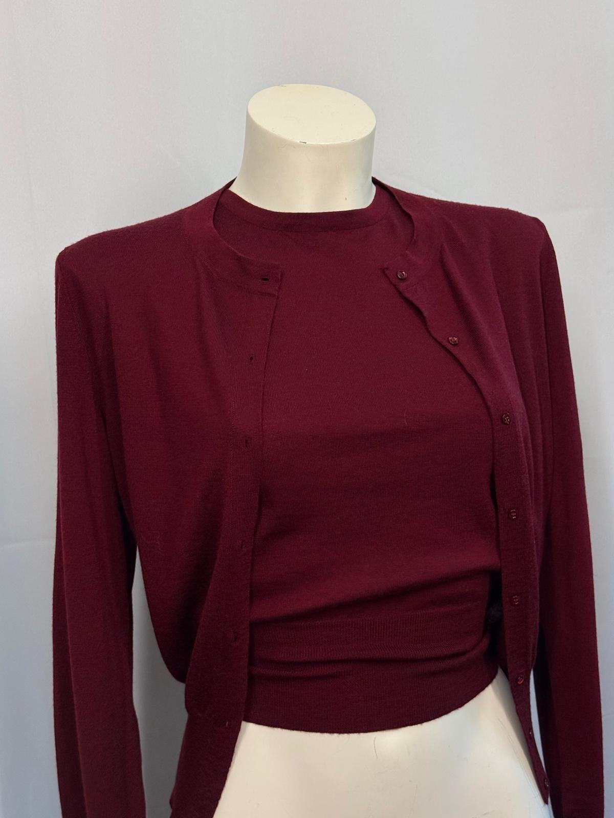 Alaia vinrött set Fr 38 SV14860