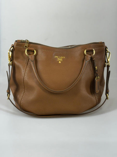 Prada Vitello Daino hobo väska SV15175