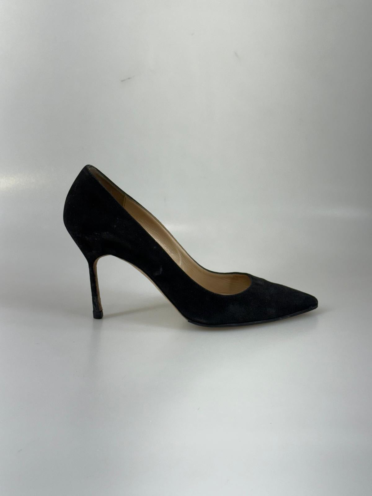 Manolo Blahnik mocka pumps 39 SV16089