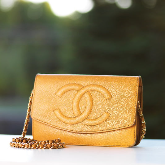 Chanel wallet on chain vintage väska SV15740