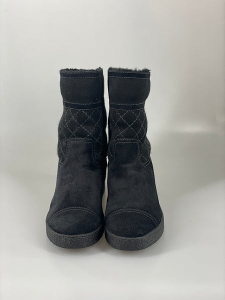 Chanel snow boots 38,5 SV9898