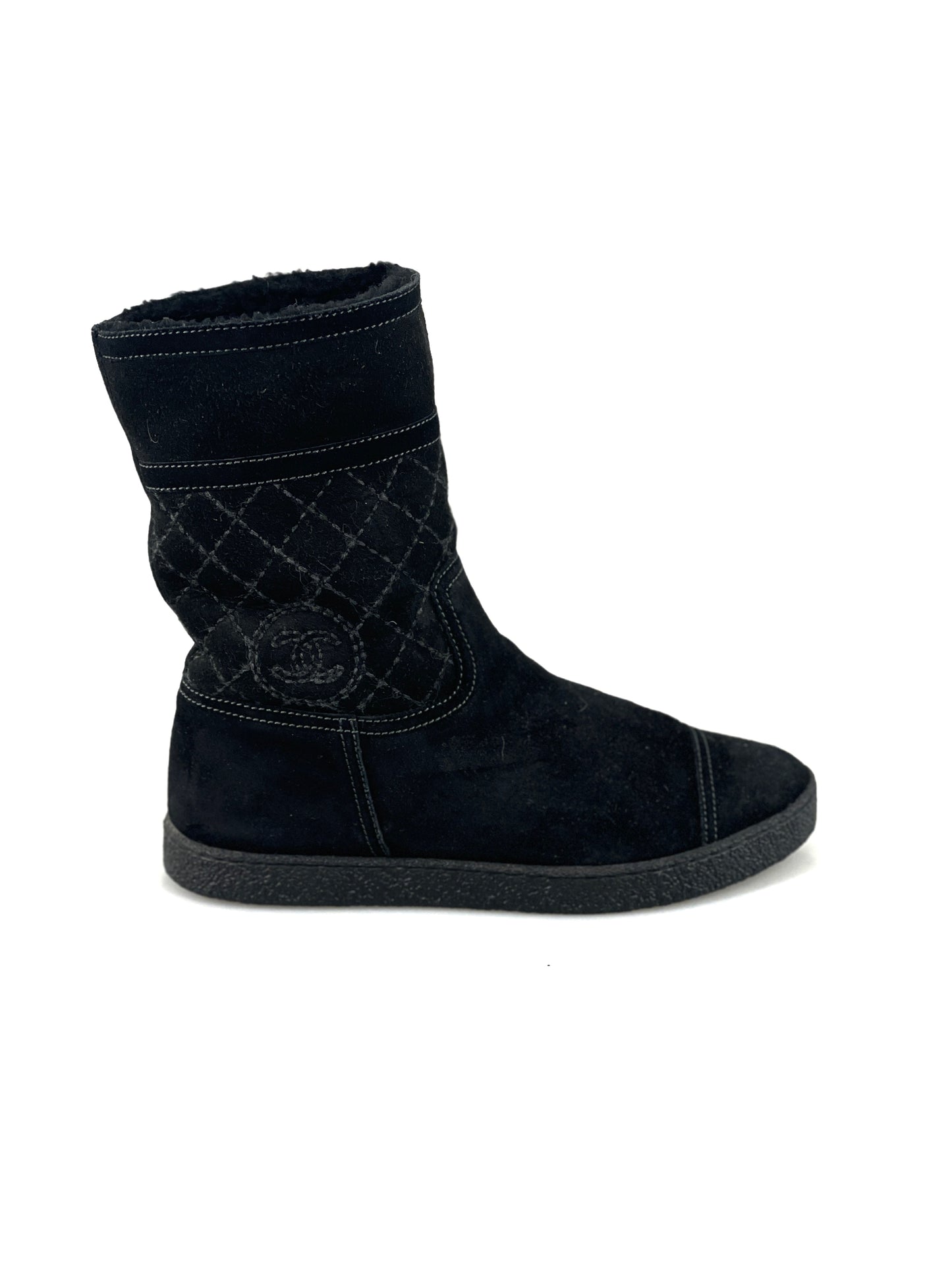 Chanel snow boots 38,5 SV9898