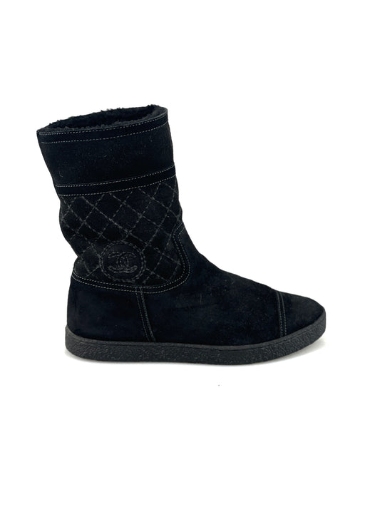 Chanel snow boots 38,5 SV9898