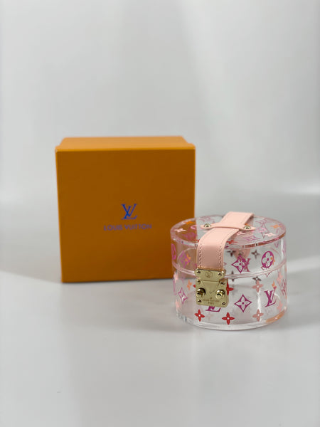 Louis Vuitton plexiglas monogram box SV10027