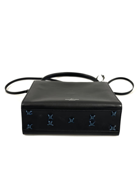 Valentino My Rockstud top handle Noie väska SV9598
